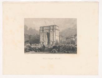 Europe Illustrated; Saddler, Arch of Triumph