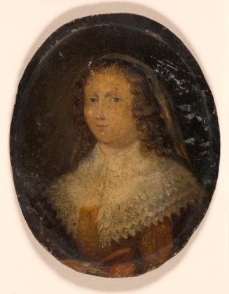 Portrait of a Lady in 17th Century Costume