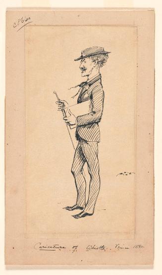 Caricature of Whistler