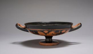 Kylix, Cup, with Reclining Drinker, Youths