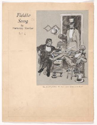 Preparatory Sketch for Illustration for "Fiddle Song" by MacKinlay Kantor