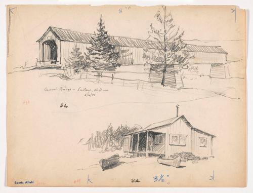 Covered Bridge--ludlow, N.b--5/1/32