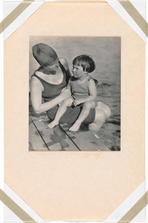 Marie Rapp Boursault with Her Daughter Yvonne