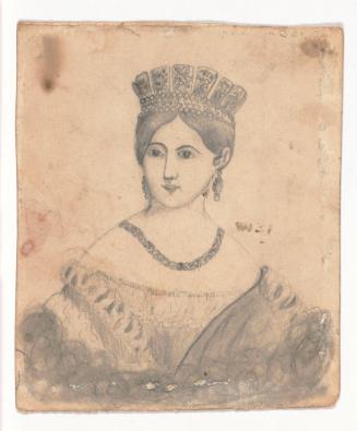Childhood Sketch of Queen Victoria