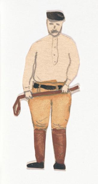 Man in Riding Gear