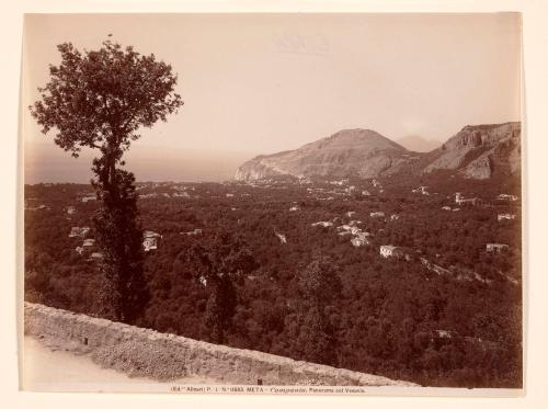 View of Vesuvius from Meta