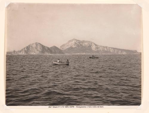 View of Capri from the Sea