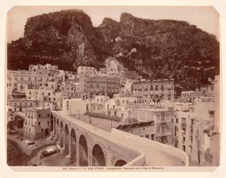Road from Vietri to Amalfi with a View of Atrani