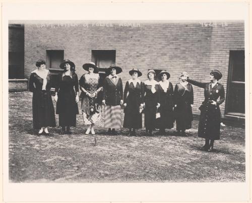 Captain Edyth Totten and Police Women Reserve, Boston