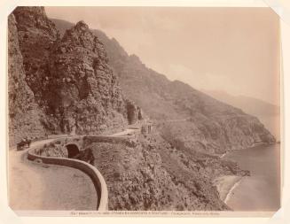View of the Road from Sorrento to Positano