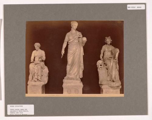 Roma, Museo Vaticano, Le Muse Talia, Urania E Clio