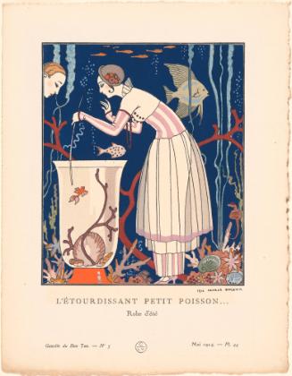 The Charming Little Fish (Summer Dress), from "The Gazette Du Bon Ton"