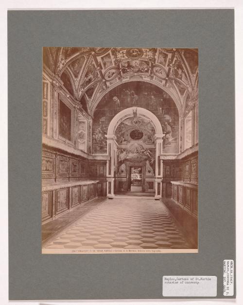 Napoli, Certosa Di S. Martino, Interno Della Sagrestia