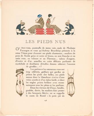 From "la Gazette Du Bon Ton": Pages 245-247: "les Pieds Nus" and Page 248: "le Jeu Des Mots"