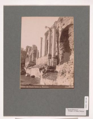 Colonne Del Teatro Greco, Taormina