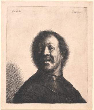 Head of a Laughing Man