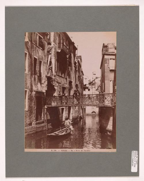 Venezia, Rio E Ponte Del Paradiso