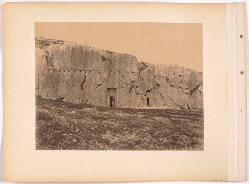 Rock Wall with Doors