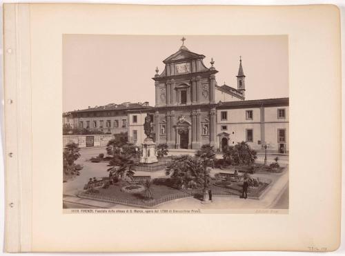 Firenze, Facciata Della Chiesa Di S. Marco