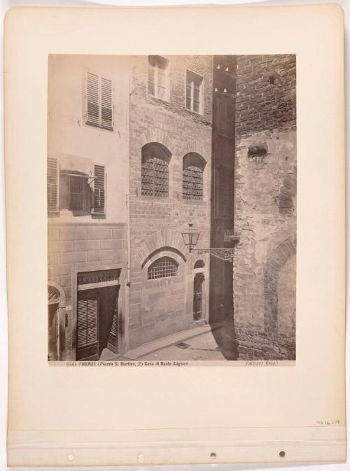 Firenze, Piazza S. Martino, 2, Casa Di Dante Alighieri