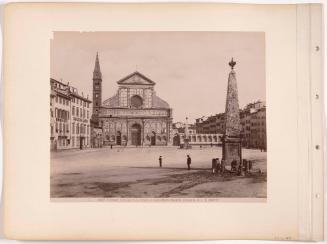 Firenze, Facciata Della Chiesa Di Santa Maria Novella