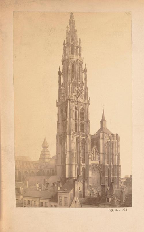 Church Spire with Clock