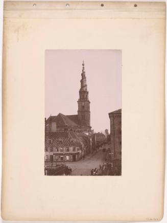Street Scene with Church Tower