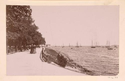 Walkway Beside a Harbor