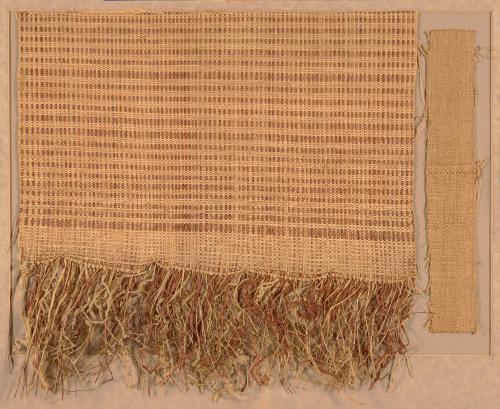 Primitive Weave in Beige and Orange-brown