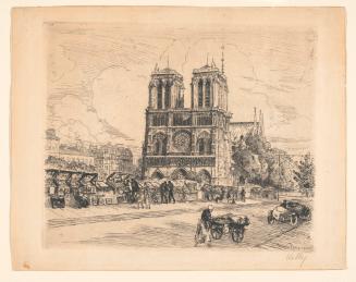 Untitled View of Paris Quais and Notre Dame