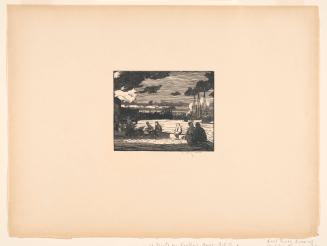 East River, Evening, from Twelve Prints by Contemporary American Artists