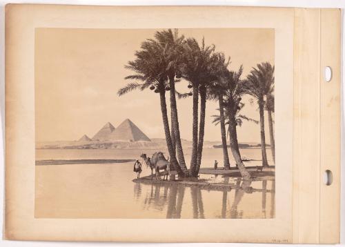 View from Faraway of the Pyramids (Vue Lointaine Des Pyramides)