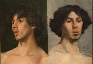 Two Studies of the Head of a Model