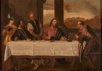 The Supper at Emmaus, copy of a painting by Titian (Italian, ca. 1490 - 1576)