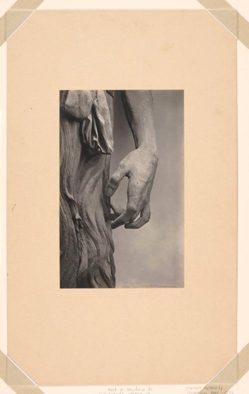 Hand of Desiderio da Settignano's Statue of Mary Magdalen in Santa Trinita, Florence, from The Magdalen and Sculptures in Relief by Desiderio and his Associates