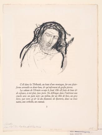 Illustration from La Tentation De St. Antoine