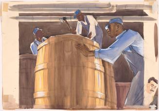 Sealing Tobacco Barrels