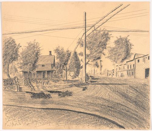 Untitled [View of Street]