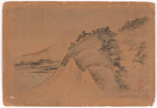 Japanese(?) Landscape Sketch