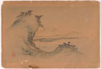 Japanese(?) Landscape Sketch