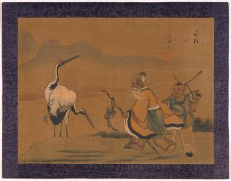 Untitled (Old Man, Boy, and Two Birds)