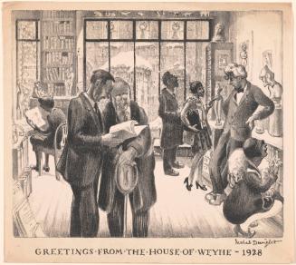 Greetings from the House of Weyhe  - Christmas Card
