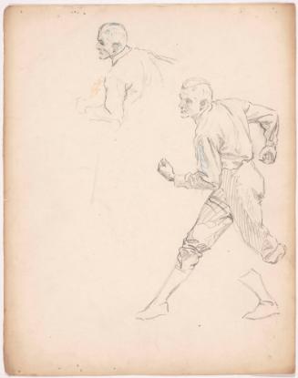 Study of Man Running