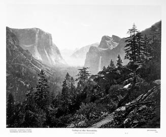 Valley of the Yosemite, Early Morning from Moonlight Rock no. 2