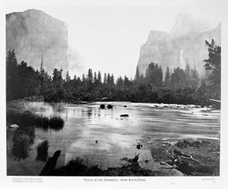 Valley of the Yosemite, from Rocky Ford, No. 4; No. 2 of Portfolio, Eadweard Muybridge: Yosemite Photographs