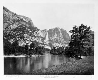 Falls of the Yosemite, Great Grizzly Bear, 2600 Feet Fall, No. 23; No. 5 of Portfolio Eadweard Muybridge: Yosemite Photographs