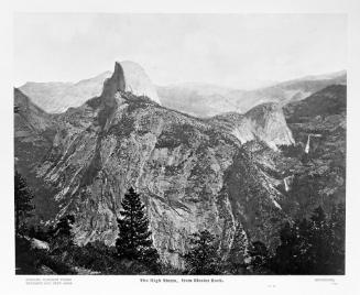 The High Sierra from Glacier Rock, No.38; from Portfolio, Eadweard Muybridge: Yosemite Photographs