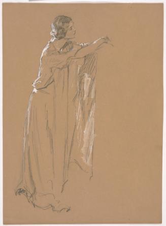 Woman in Long Gown