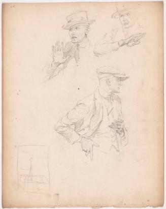 Studies of Men in Hats