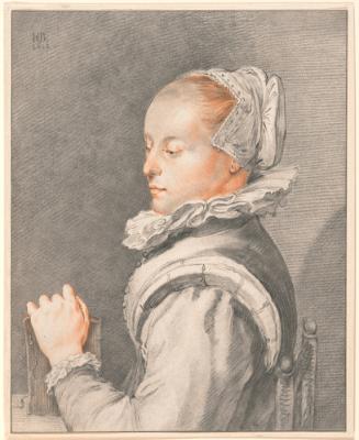 Portrait of a Young Woman (supposed portrait of Maria Tesselschade)